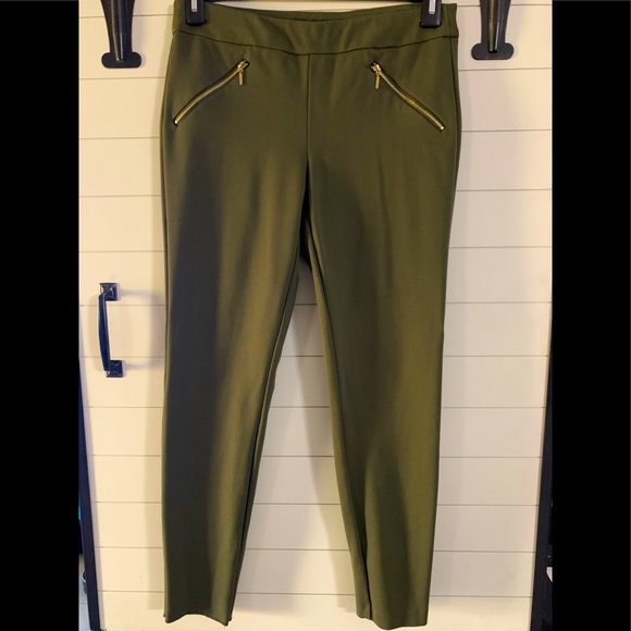 Zac & Rachel Army Green Pants - Picture 1 of 6